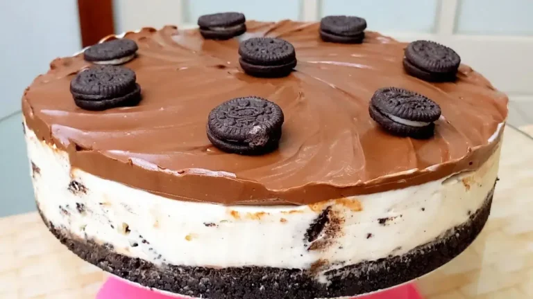 Torta Mousse de Oreo Fácil