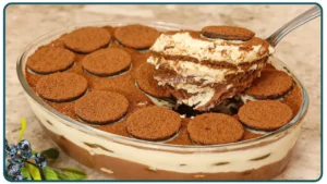 Pavê de Chocolate e Baunilha com Camadas Bem Cremosas