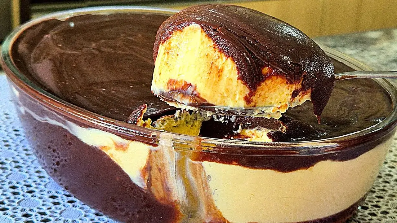 Sobremesa de Maracujá com Chocolate Cremosa para Servir Bem Gelada
