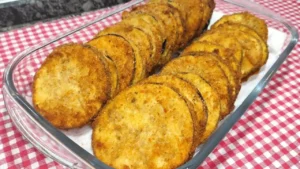 Berinjela à Milanesa Sem Ovos Crocante e Econômica