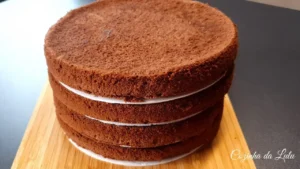 Massa de Bolo de Chocolate Profissional Leve e Fofa para Bolos de Festa
