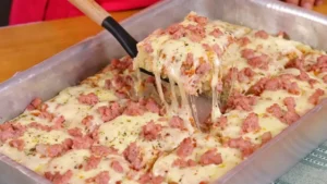 Pizza Rápida de Liquidificador com Massa Leve e Fácil