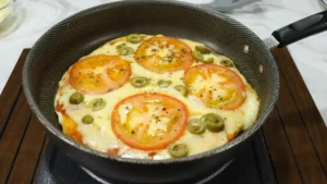 Pizza de Frigideira Fácil e Rápida para o Dia a Dia
