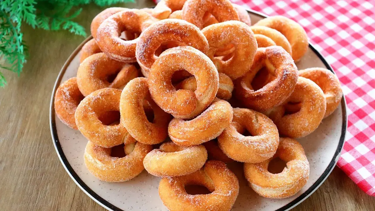 Rosquinha de Vinagre Crocante e Sequinhas para o Café da Tarde