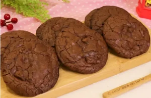 Biscoito de Brownie Crocante por Fora e Macio por Dentro