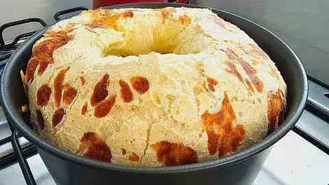 Bolo de Polvilho Crocante por Fora e Macio por Dentro Perfeito para o Café