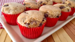 Muffin Americano fofinho e alto para um lanche perfeito