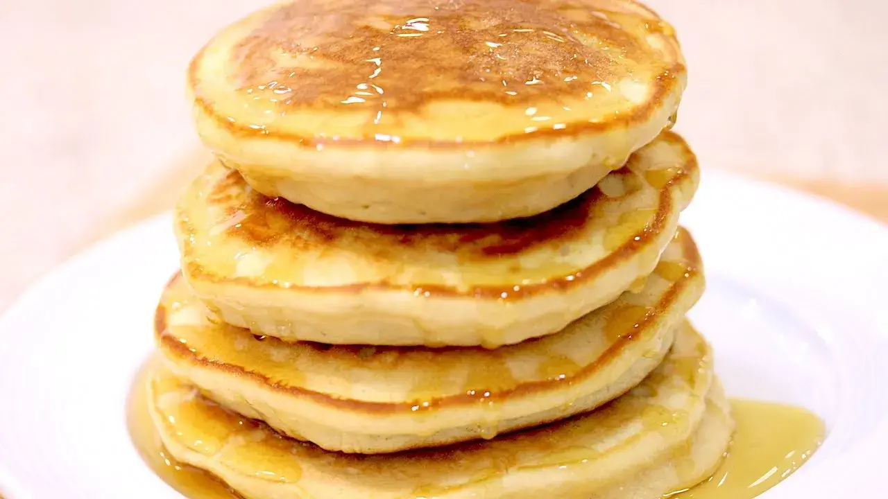 Panqueca Americana Fofinha para Café da Manhã ou Lanche da Tarde
