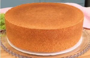 Pão de Ló Profissional Alto e Estruturado para Bolos Recheados