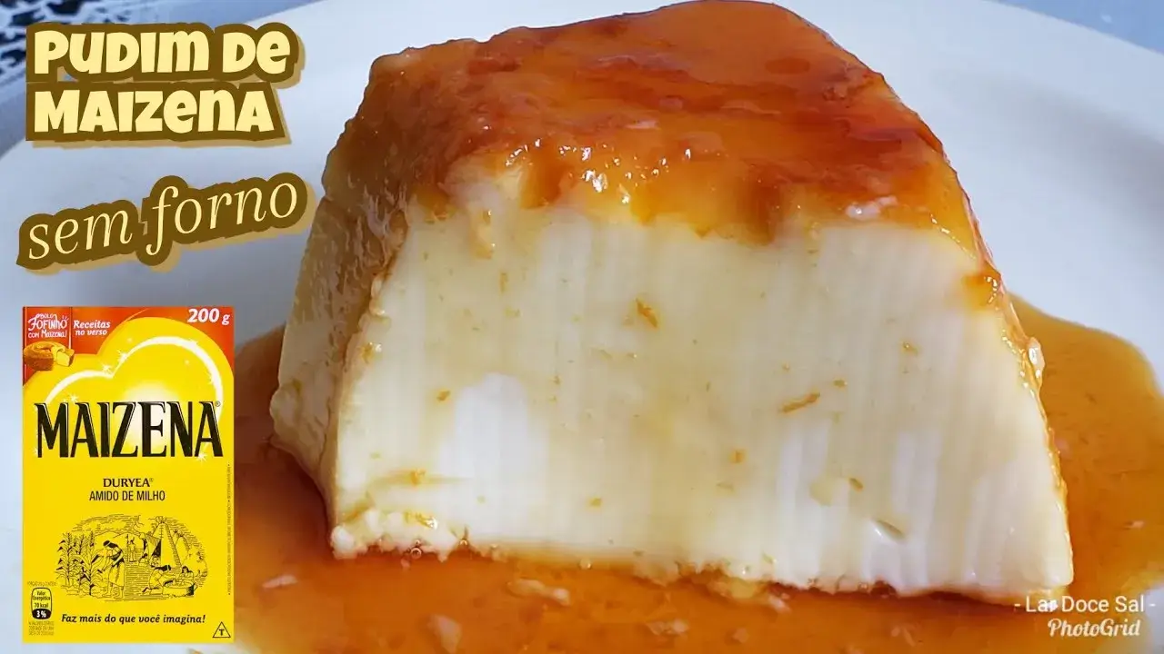 Pudim de Maizena Sem Forno Fácil e Cremoso para Fazer em Casa