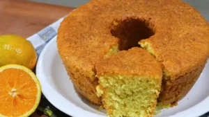 Bolo de Laranja Fofinho para o Café com Sabor Caseiro