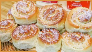 Pão de Coco Fofinho com Leite Condensado que Fica Igual Fatia Húngara