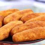 Banana à milanesa crocante sequinha feita em casa com textura perfeita