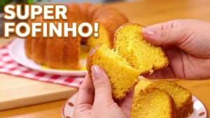 Bolo de laranja fofinho com a fruta inteira e sem amargar