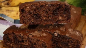 Bolo de Banana com Chocolate Sem Trigo e Sem Leite Fácil de Fazer