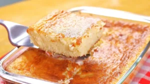 A cocada de forno cremosa é uma sobremesa simples feita no liquidificador que serve para...