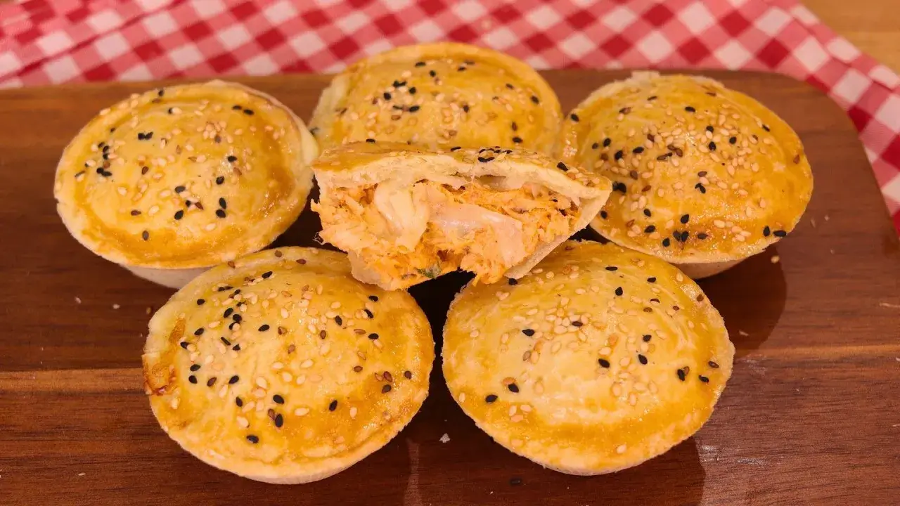 Empadinha de Frango Sem Glúten Cremosa